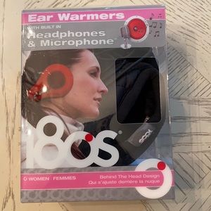 180s Ear Warmers with Headphones